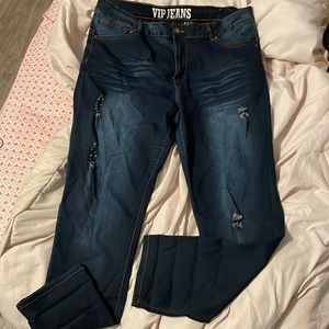 Dark wash jeans